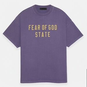 Fear of God Essentials Lavender Crewneck